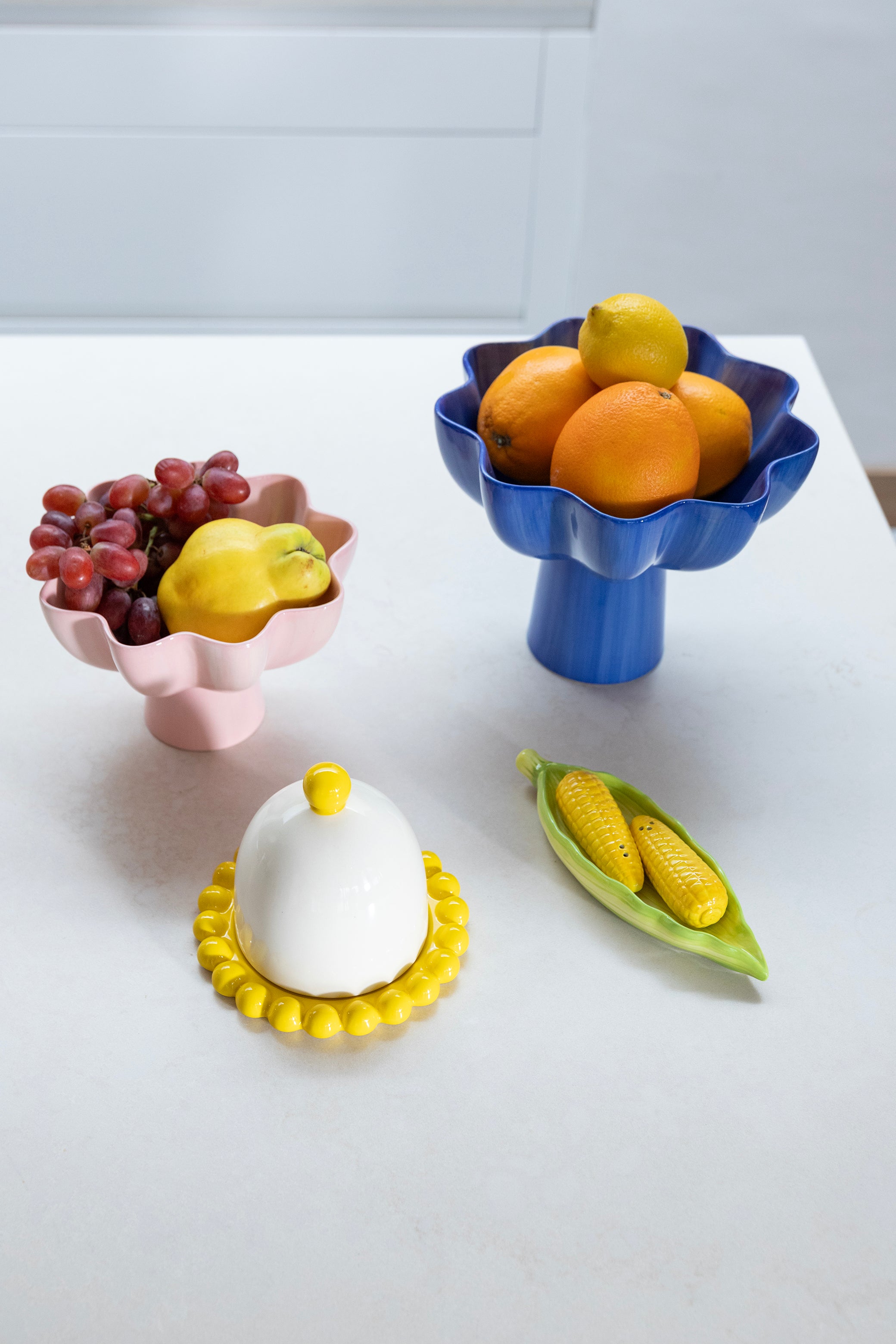 Corn salt & pebersæt - gul/grøn